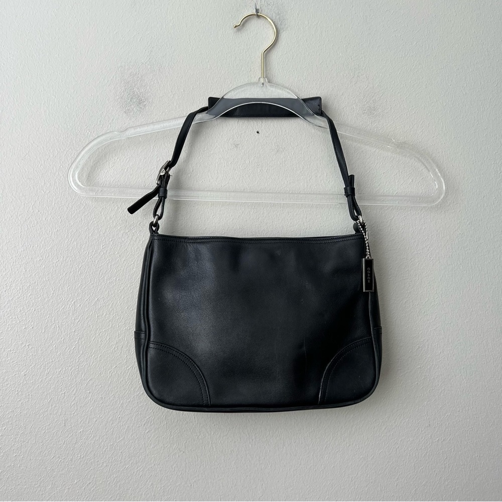 Vintage Coach 8148 Black Leather Purse Bag